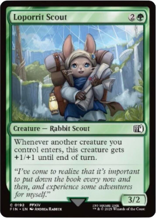Magic the Gathering Loporrit Scout - HobbiXchange