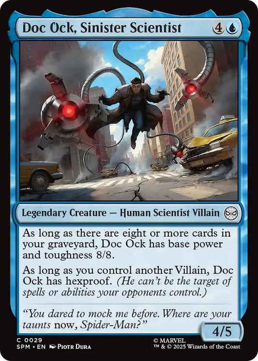 Magic the Gathering Doc Ock, Sinister Scientist - HobbiXchange