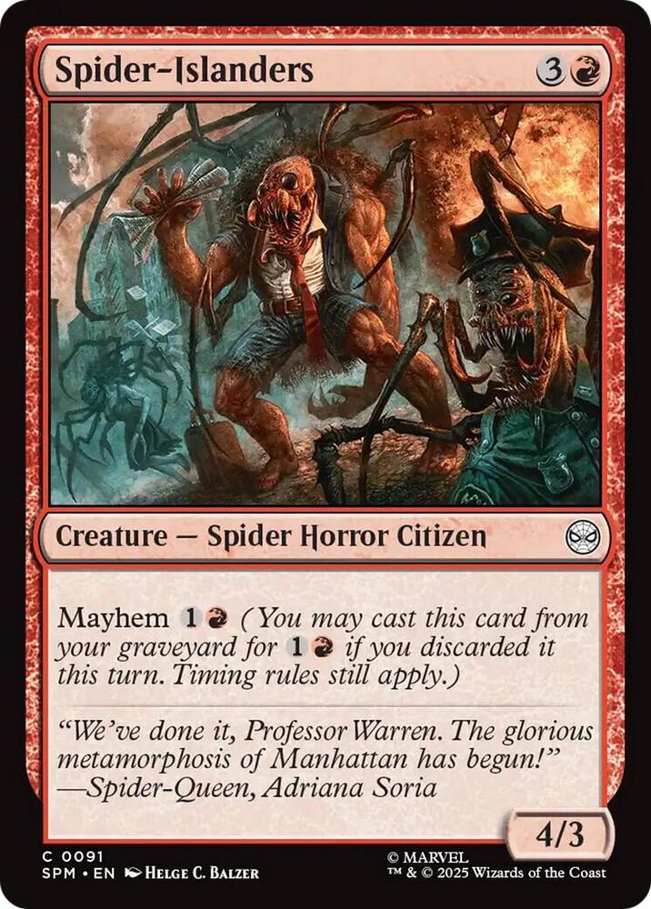 Magic the Gathering Spider-Islanders - HobbiXchange