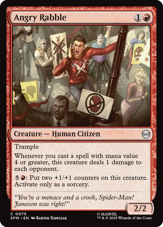 Magic the Gathering Angry Rabble - HobbiXchange