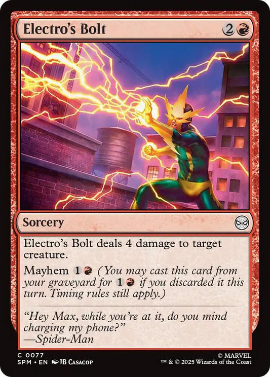 Magic the Gathering Electro’s Bolt - HobbiXchange