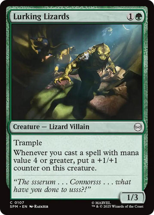 Magic the Gathering Lurking Lizards - HobbiXchange