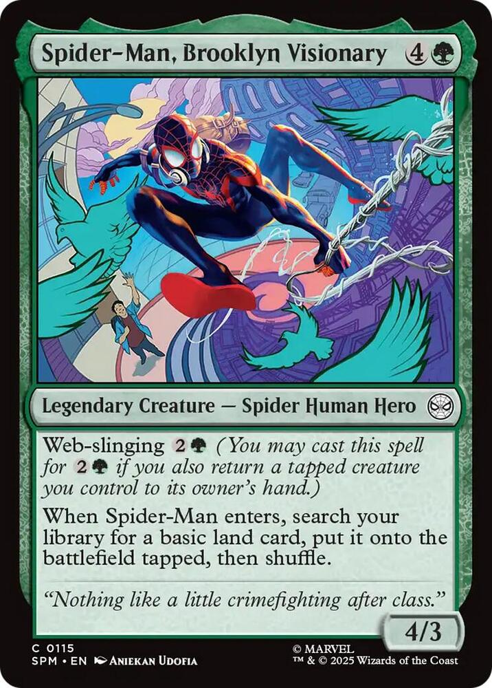 Magic the Gathering Spider-Man, Brooklyn Visionary - HobbiXchange