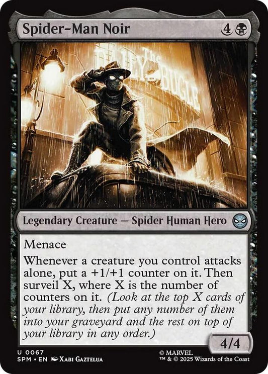 Magic the Gathering Spider-Man Noir - HobbiXchange
