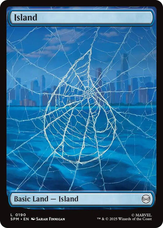 Magic the Gathering Island (0190) Full Art Spiderman - HobbiXchange
