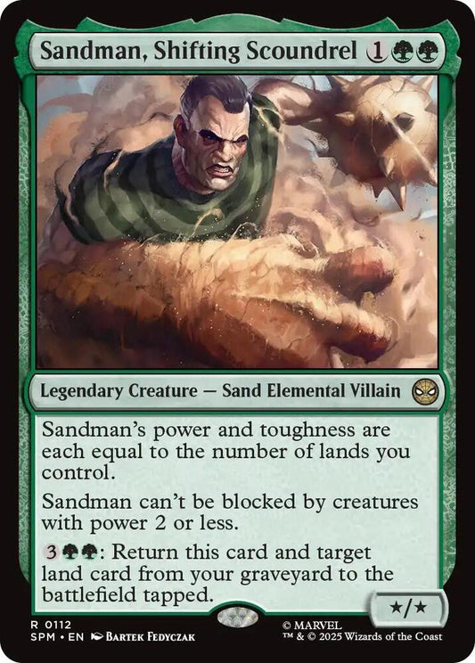 Magic the Gathering Sandman, Shifting Scoundrel - HobbiXchange