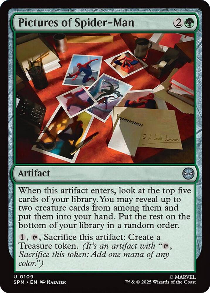 Magic the Gathering Pictures of Spider-Man - HobbiXchange