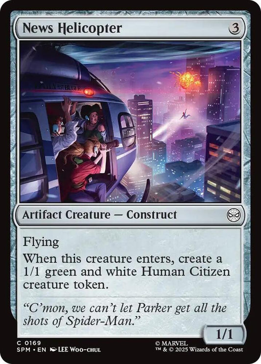 Magic the Gathering News Helicopter - HobbiXchange