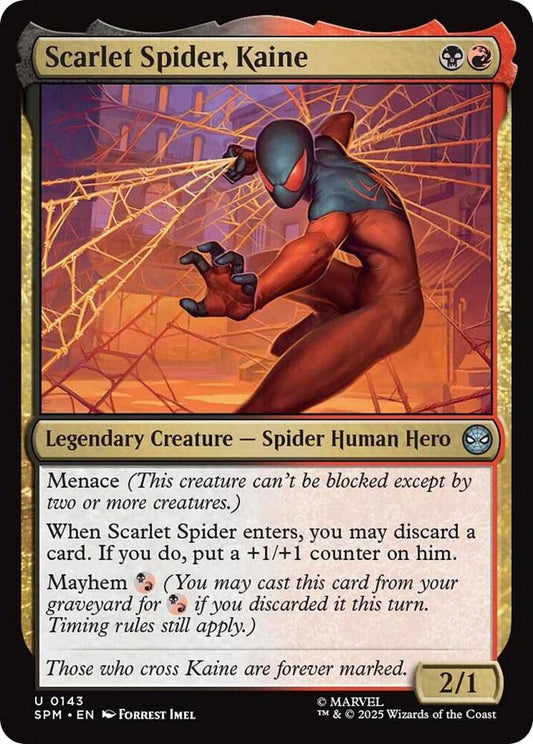 Magic the Gathering Scarlet Spider, Kaine - HobbiXchange