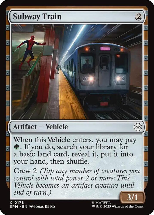 Magic the Gathering Subway Train - HobbiXchange