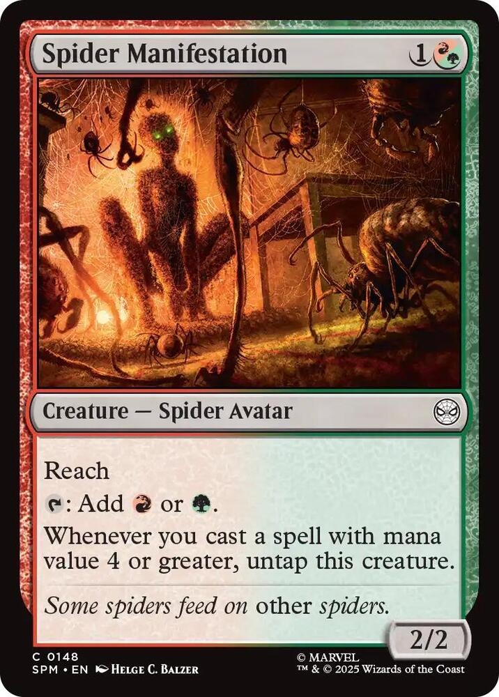 Magic the Gathering Spider Manifestation - HobbiXchange