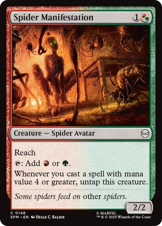 Magic the Gathering Spider Manifestation - HobbiXchange
