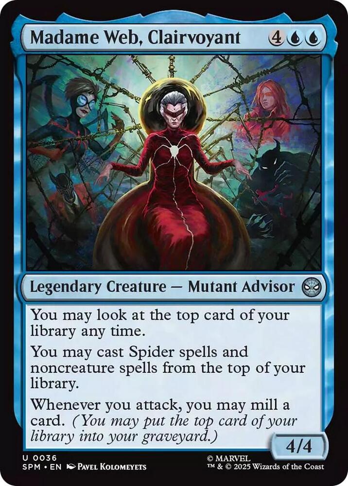 Magic the Gathering Madame Web, Clairvoyant - HobbiXchange