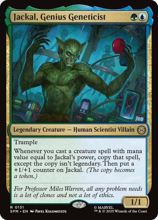 Magic the Gathering Jackal, Genius Geneticist - HobbiXchange