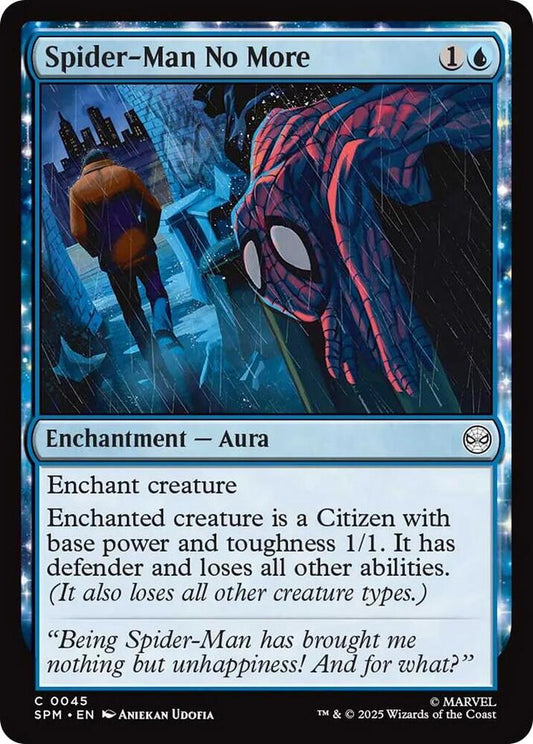 Magic the Gathering Spider-Man No More - HobbiXchange