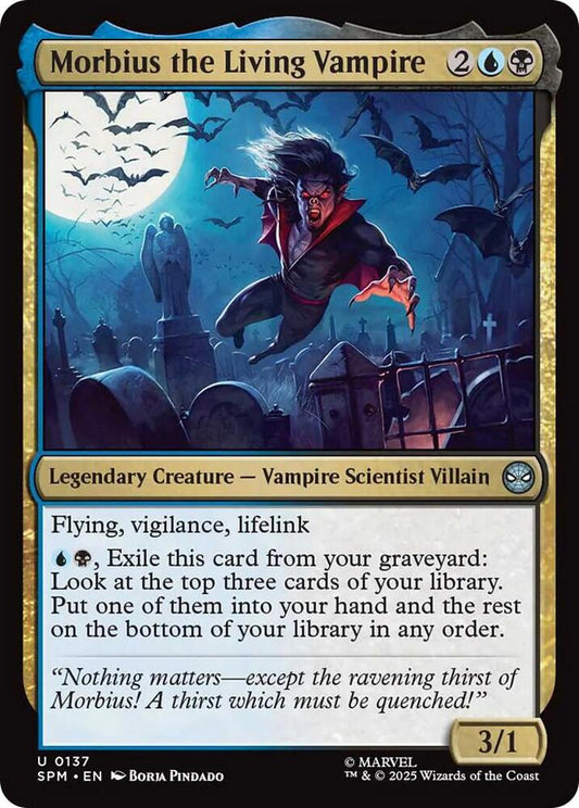 Magic the Gathering Morbius the living Vampire - HobbiXchange