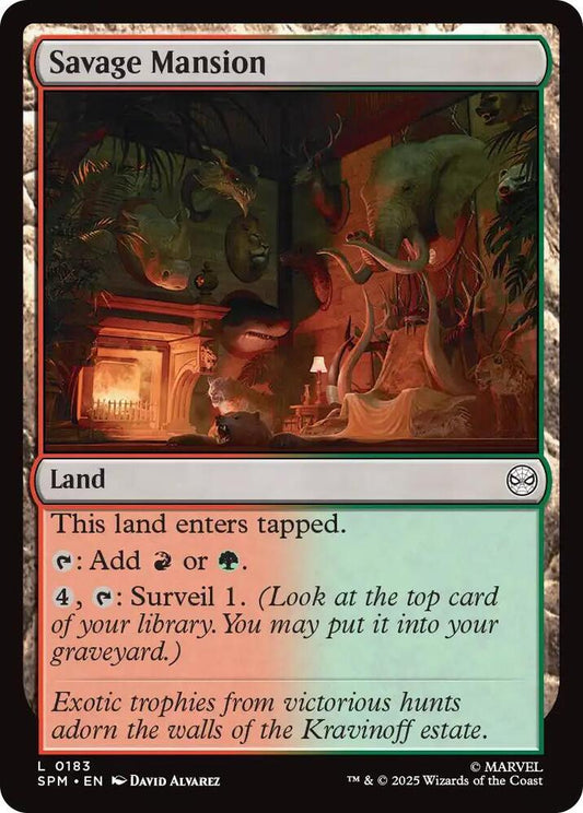 Magic the Gathering Savage Mansion - HobbiXchange