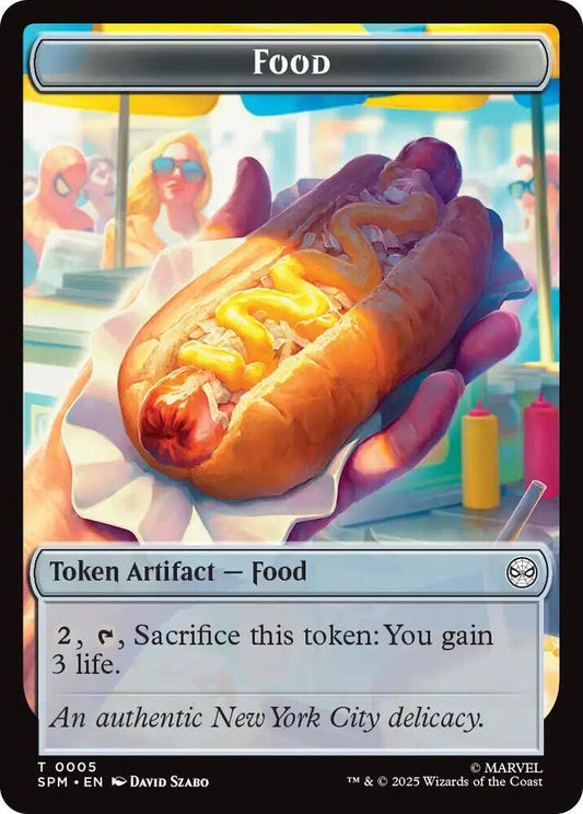 Magic the Gathering Food // Robot Double-Sided Token (5//6) - HobbiXchange