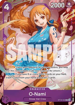 O-Nami - ST18-002 [Extra Booster: One Piece Heroines Edition] Common