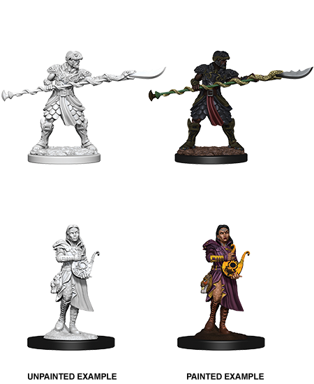 D&D Nolzurs Marvelous Unpainted Miniatures YaunTi Purebloods