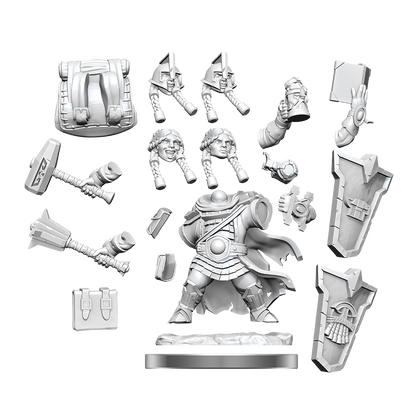 D&D Frameworks Dwarf Cleric Female