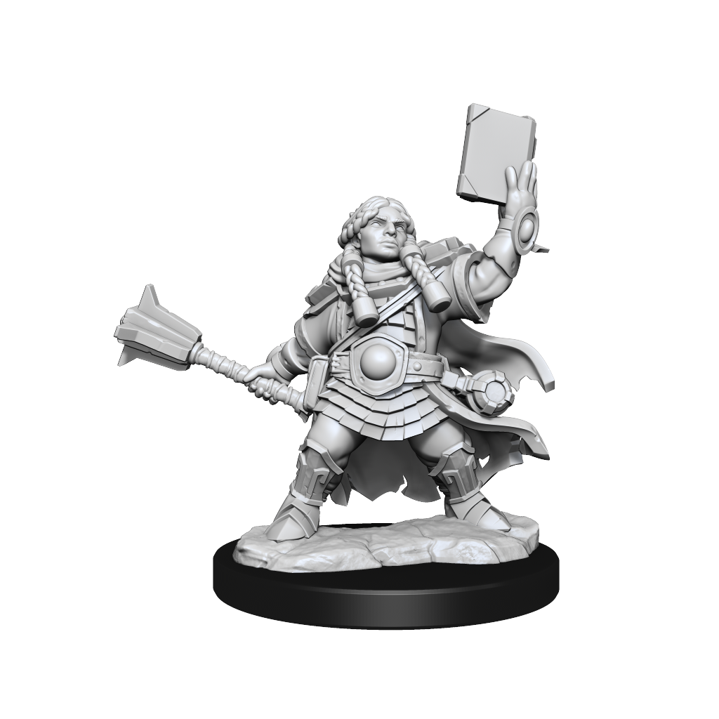 D&D Frameworks Dwarf Cleric Female
