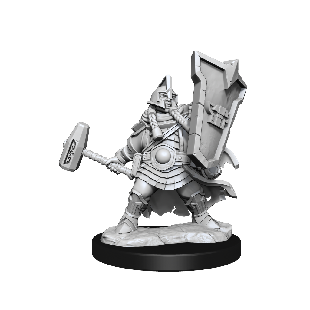 D&D Frameworks Dwarf Cleric Female