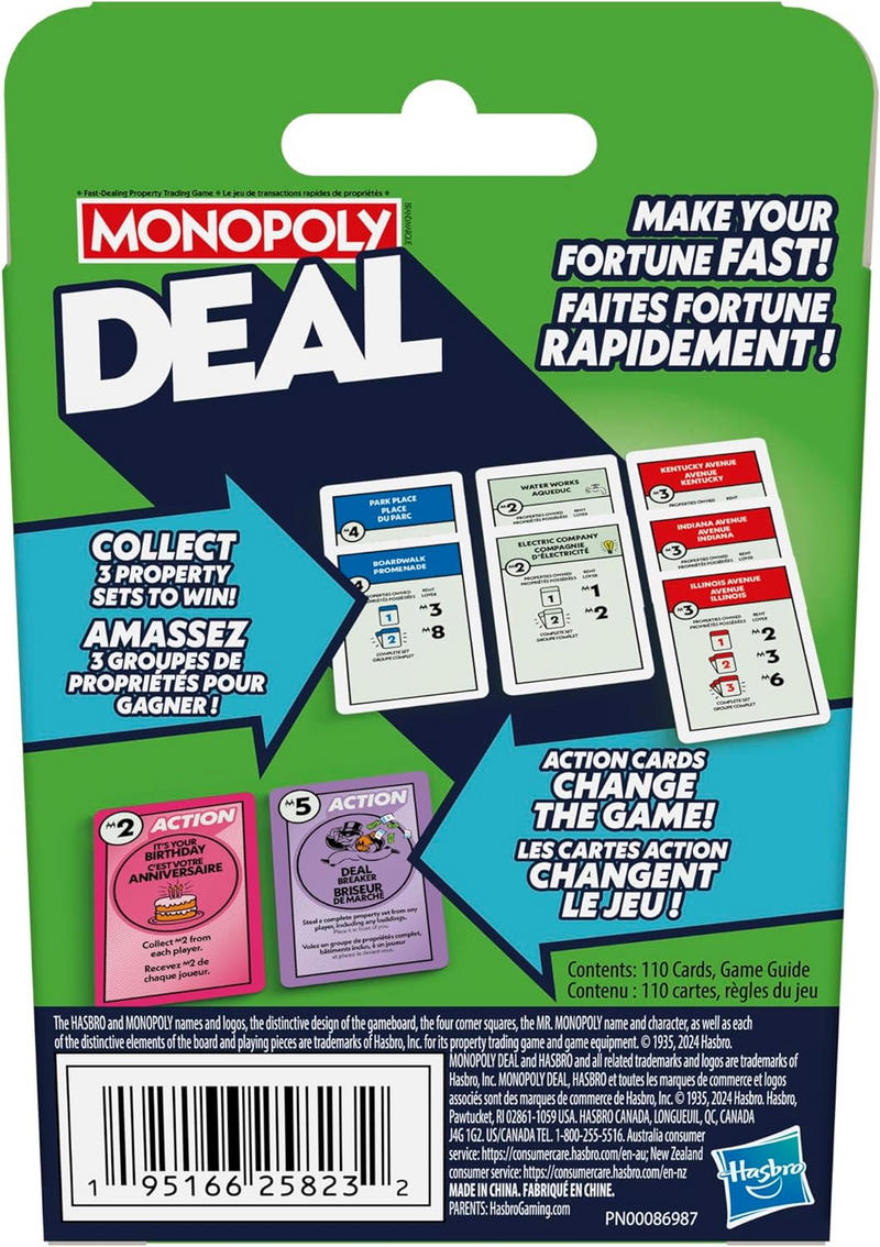 Monopoly Deal Card Game