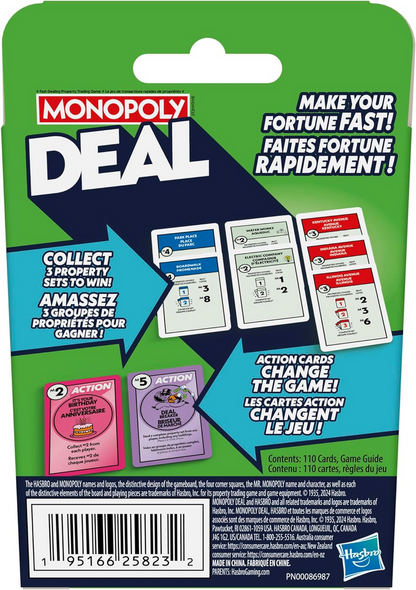 Monopoly Deal Card Game