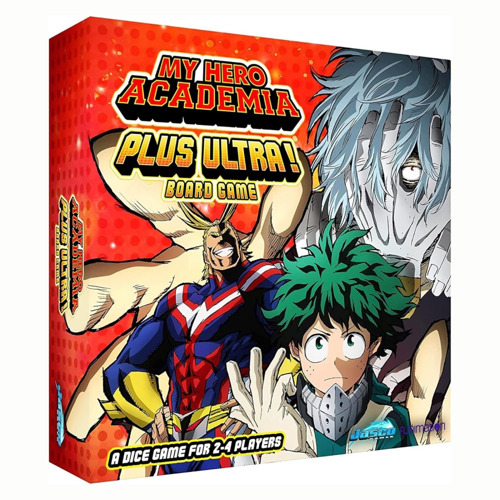 My Hero Academia: Plus Ultra! Board Game – Plus Ultra board game cover