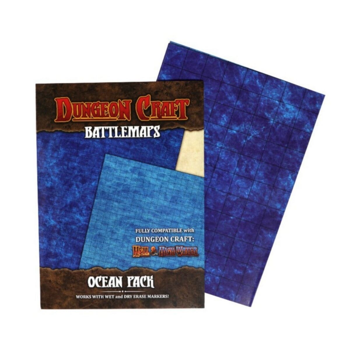 1985 Games Ocean Double-Sided Battle Map