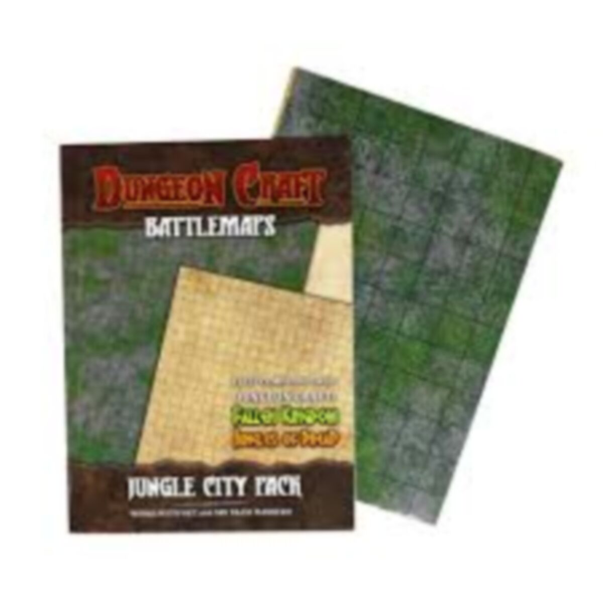 1985 Games Jungle City Double-Sided Battle Map