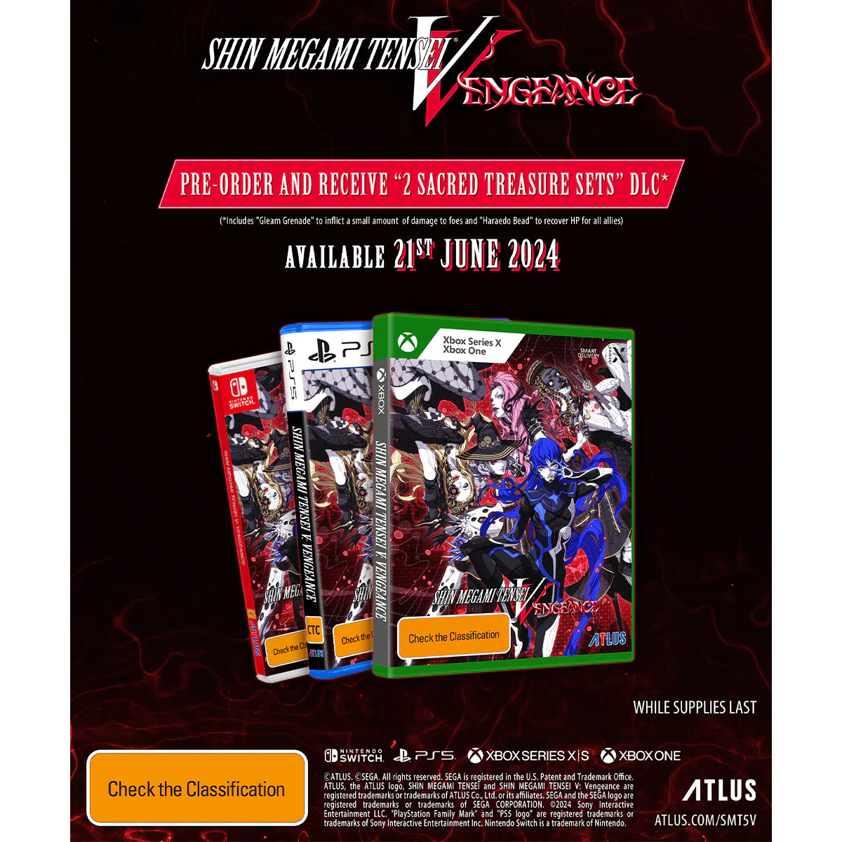Shin Megami Tensei V: Vengeance (SWITCH) – Video Games – HobbiXchange Christchurch NZ