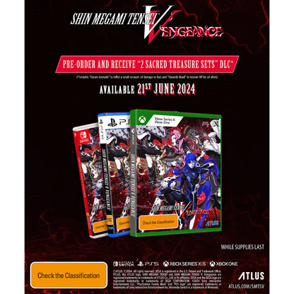 Shin Megami Tensei V: Vengeance (SWITCH) – Video Games – HobbiXchange Christchurch NZ