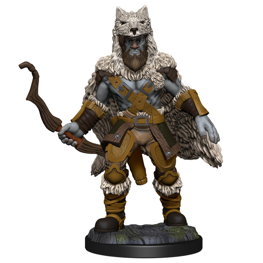 D&D Nolzurs Marvelous Unpainted Miniatures Firbolg Ranger Male