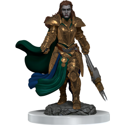 D&D Nolzurs Marvelous Miniatures Orc Fighter Female