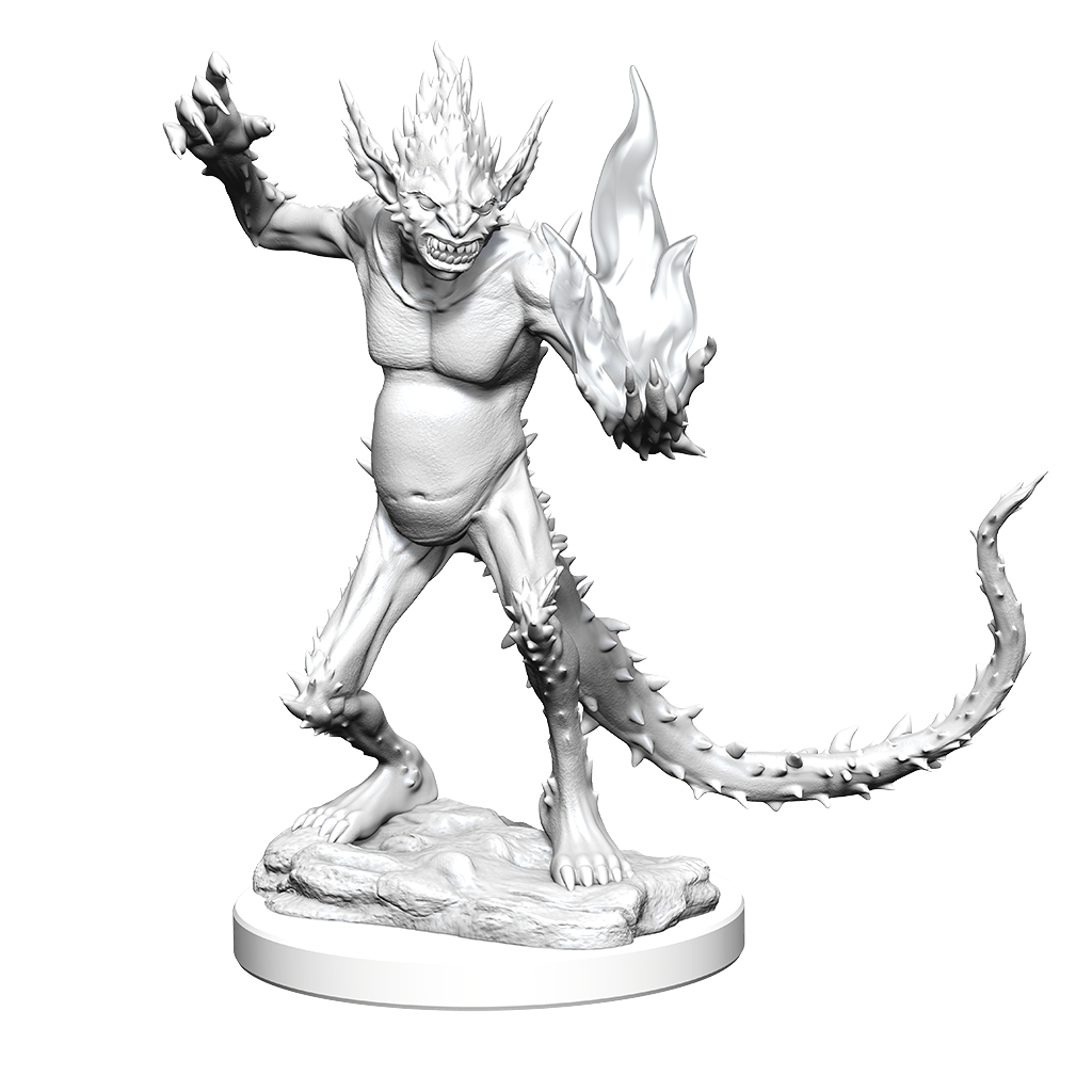 D&D Nolzurs Marvelous Unpainted Miniatures Barbed Devils