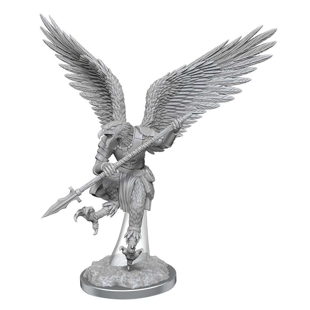 D&D Nolzurs Marvelous Unpainted Miniatures Aarakocra Fighters