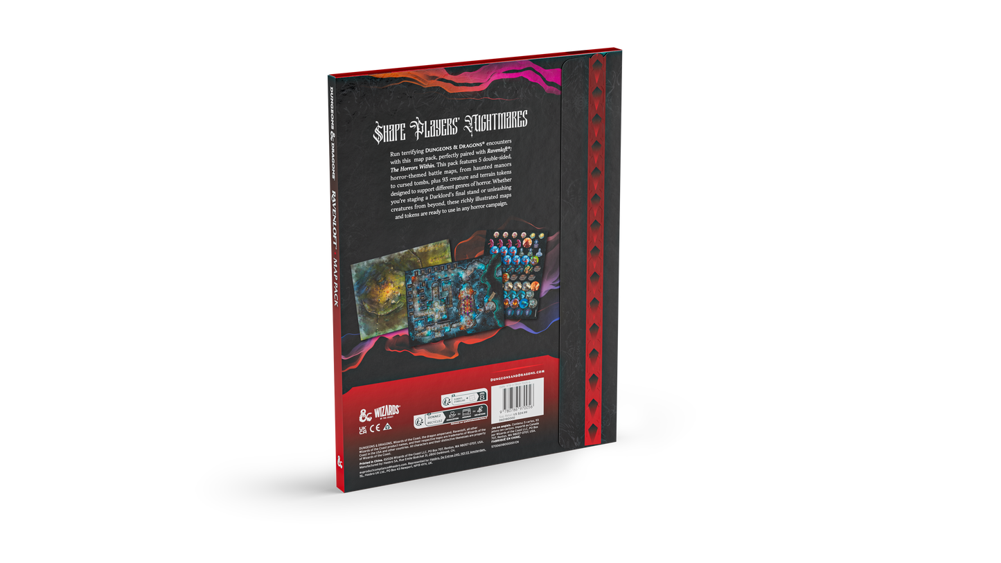 D&D Ravenloft the Horrors Within Map Pack (Preorder)