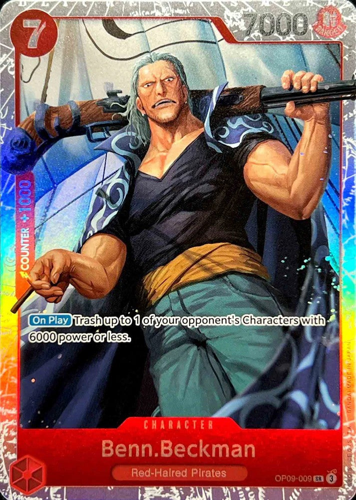 Benn. Beckman Character Card OP09-009 – Trading Cards – HobbiXchange Christchurch NZ