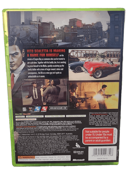 Mafia 2 (XBOX 360) **COMPLETE** – – HobbiXchange Christchurch NZ