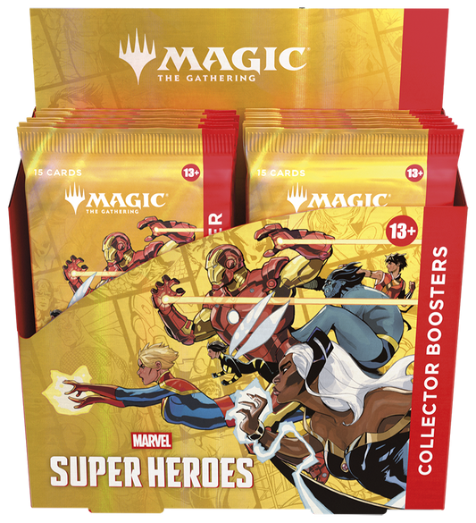 Magic The Gathering Marvel Super Heroes Collector Booster Box NZ