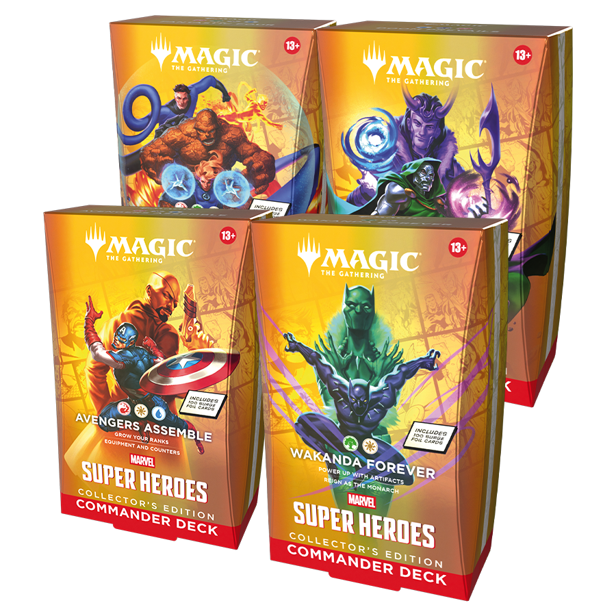 Magic The Gathering Marvel Super Heroes Commander Deck (Collector Edition)