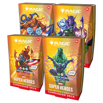 Magic The Gathering Marvel Super Heroes Commander Deck (Collector Edition)