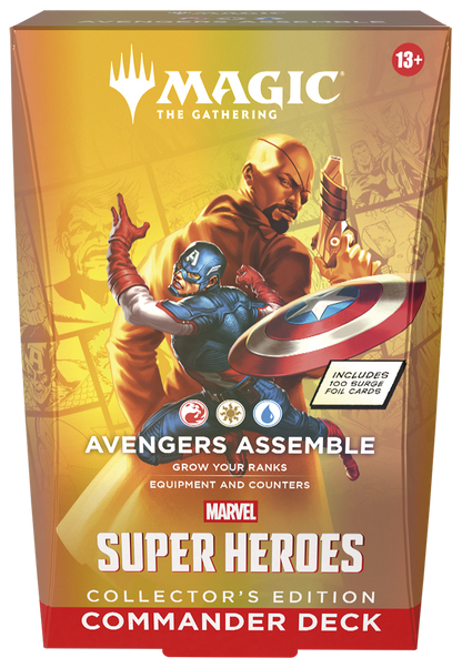 Magic The Gathering Marvel Super Heroes Commander Deck (Collector Edition)