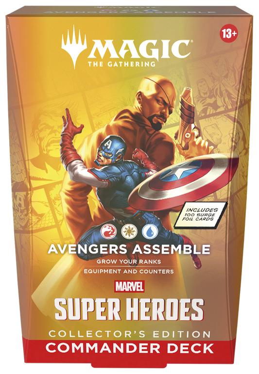 Magic The Gathering Marvel Super Heroes Commander Deck (Collector Edition)