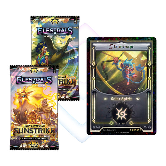Elestrals Divine Champions Sunstrike Booster Pack