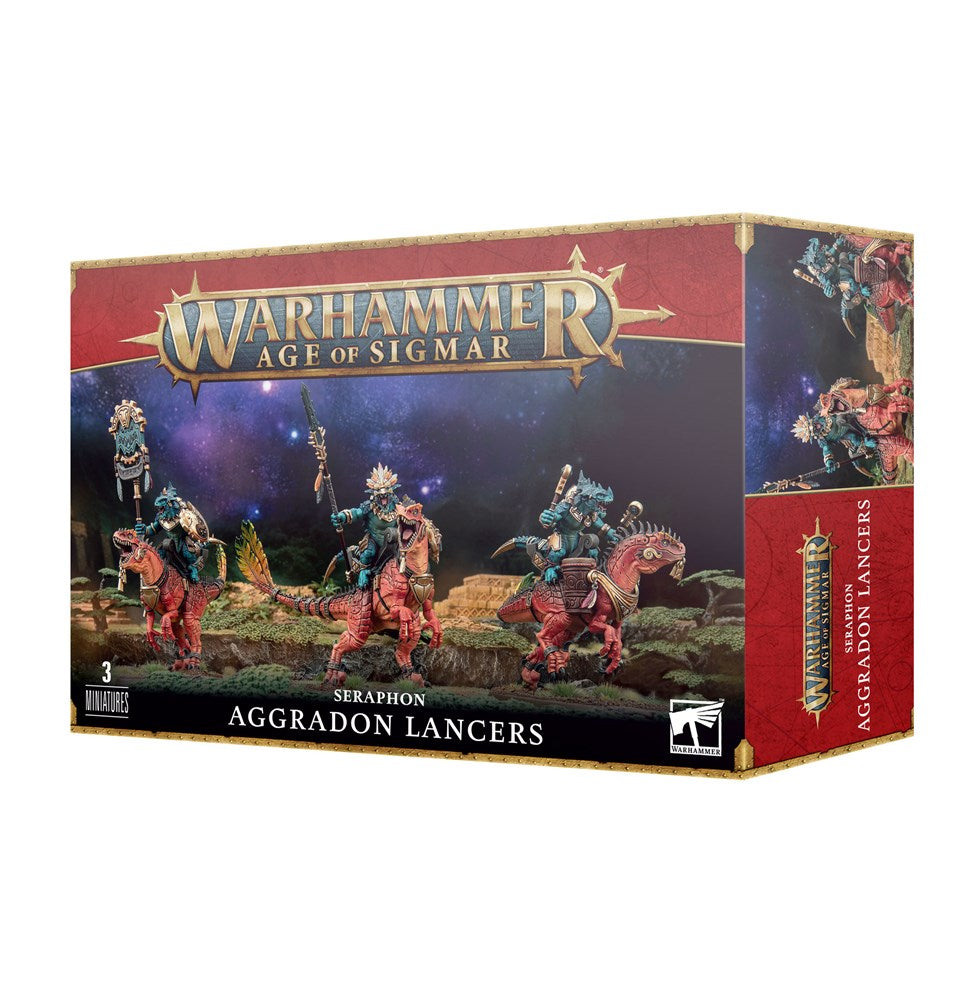 Age of Sigmar 88-18 Seraphon: Aggradon Lancers