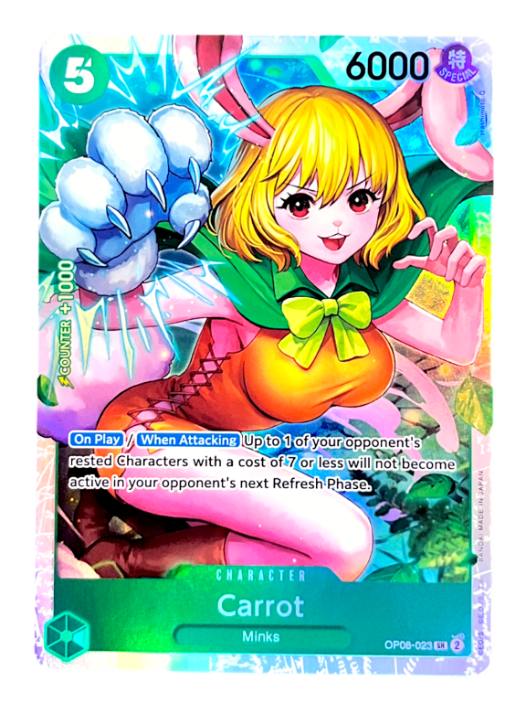 One Piece TCG – Carrot (023) – Two Legends (OP08) – Trading Cards – HobbiXchange Christchurch NZ