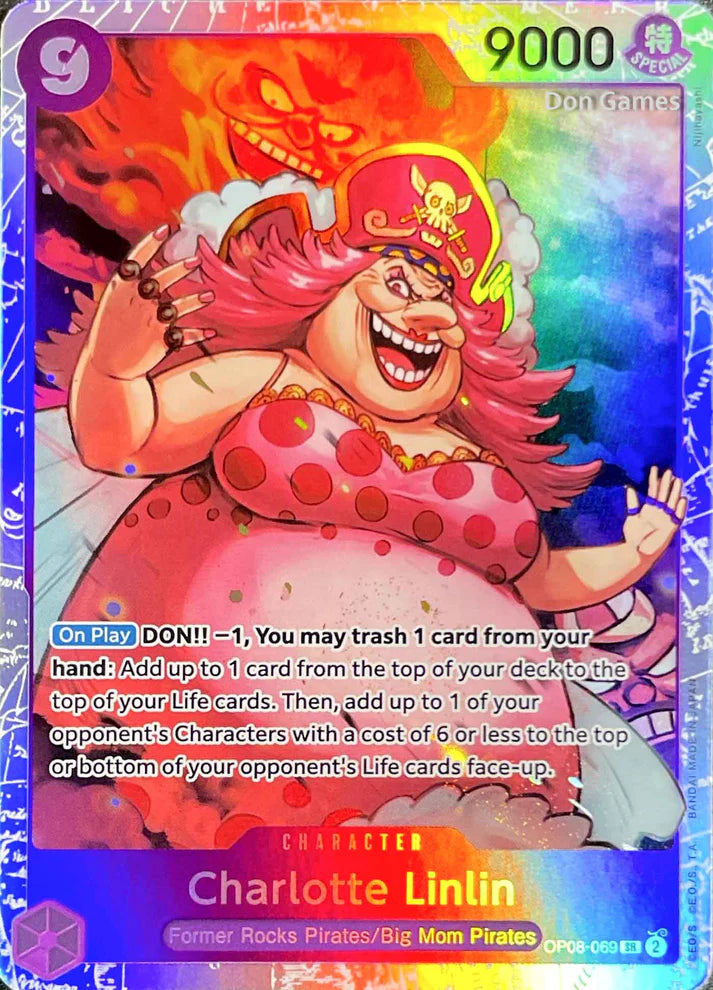 Charlotte Linlin Character Card OP08-069 – Trading Cards – HobbiXchange Christchurch NZ